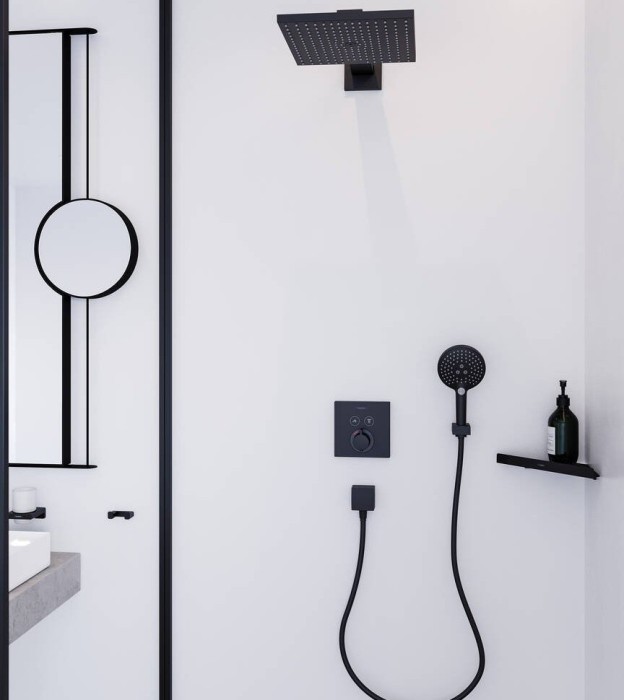 Ручной душ Raindance Select S Hansgrohe, черный арт. 26530670