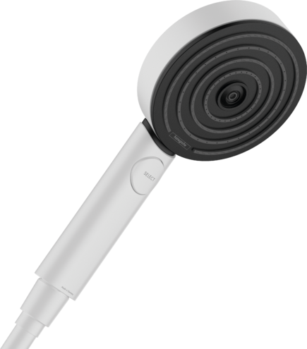 Ручной душ Relaxation Pulsify Select S Hansgrohe, белый арт. 24110700