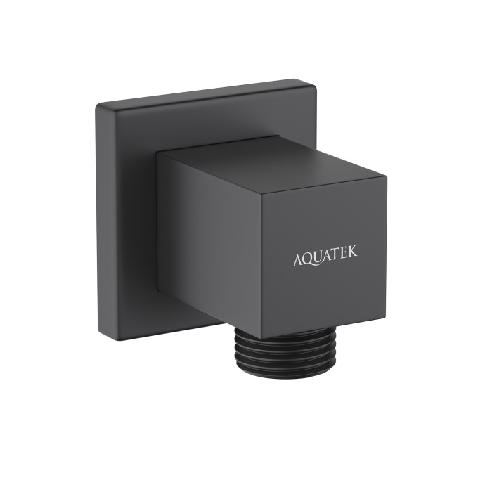 Шланговое подсоединение, Aquatek, черный арт. AQ2458MB