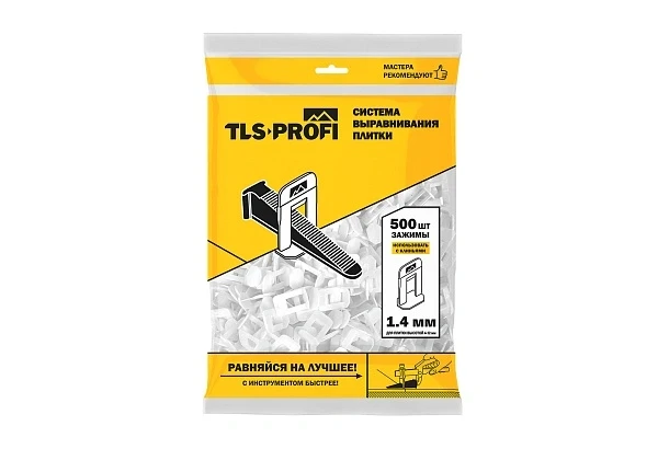 Зажим 1,4 мм (500 шт.), TLS-Profi арт. TLS52020