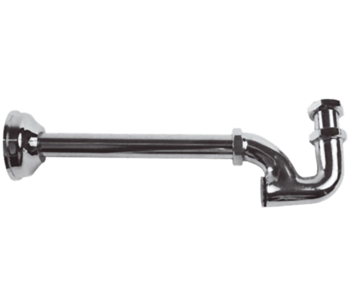 Сифон 1”1/4 хром глянцевый, Remer, 972114