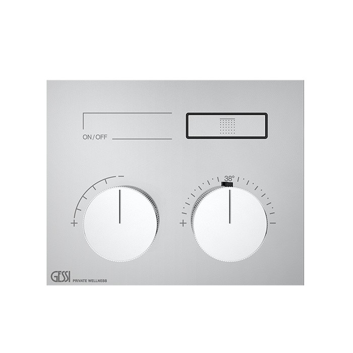Термостат для душа, 1 источник, Gessi Hi Fi, хром арт. 63002#031