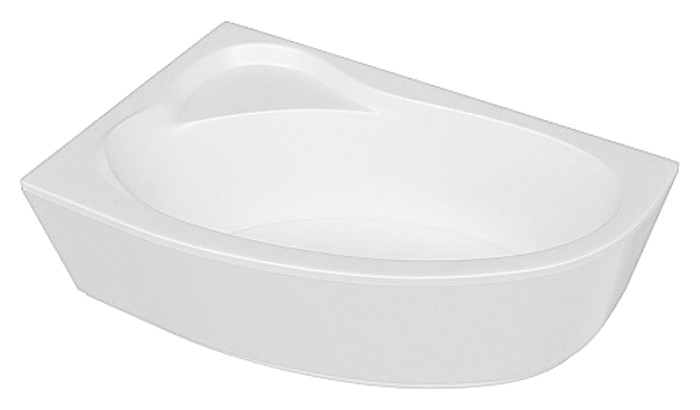 Акриловая ванна асимметричная 170x110 см левая, Azario Laura арт. AV.0052170