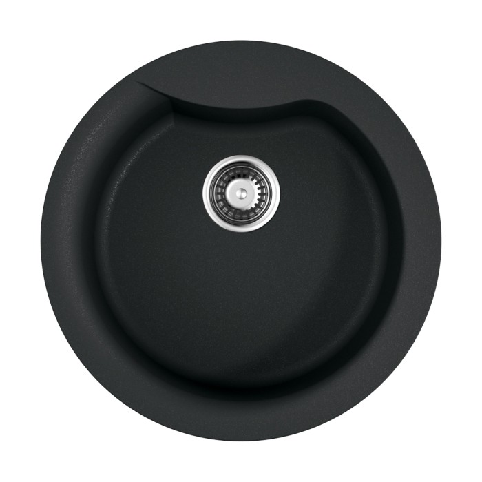 Кухонная мойка Omoikiri Yasugata 48R-BL Tetogranit, цвет черный арт. 4993130