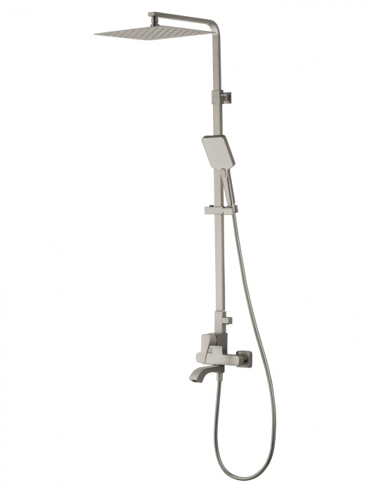 Душевая система, Wonzon &amp; Woghand Flex, WW-88047072-BN цвет: никель
