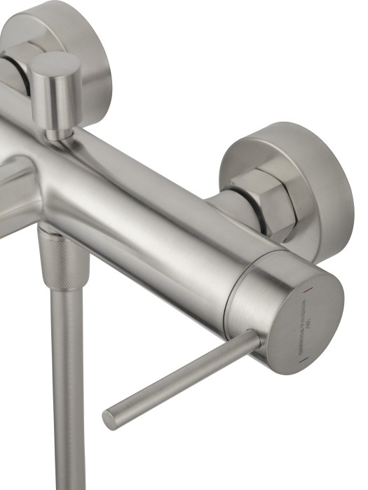 Смеситель для ванны с душем, Wonzon & Woghand Stick, WW-88639017-BN цвет: никель