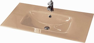 Столешница стекло 110см моноблок cappucino, Boheme Neoart - 852-110-CP