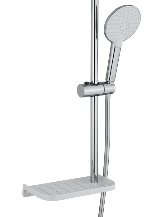 Смеситель для ванны с душевым гарнитуром, Wonzon & Woghand Alfa, WW-AE3201-CR цвет: хром