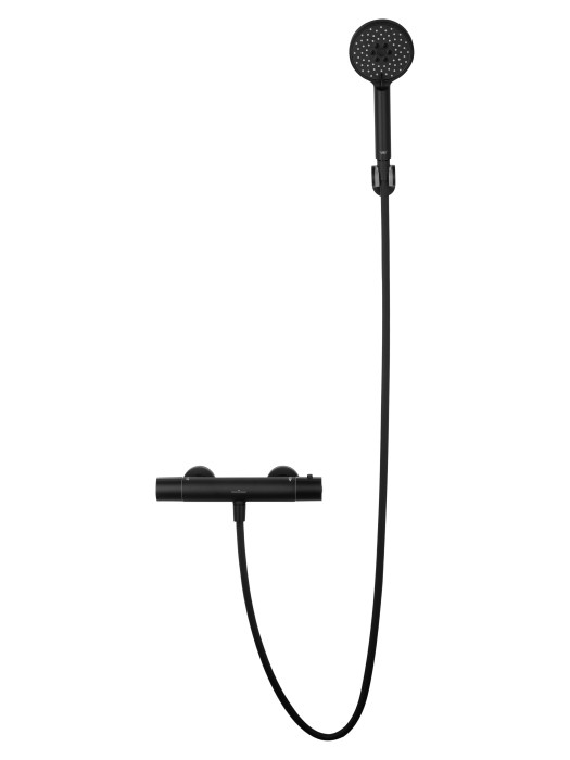 Смеситель для душа с термостатом, Wonzon & Woghand Inn, WW-B2029-A-MB цвет: черный