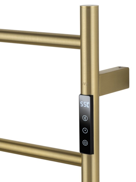 Полотенцесушитель электрический, Wonzon & Woghand Bonn, WW-AL405-BG цвет: золото