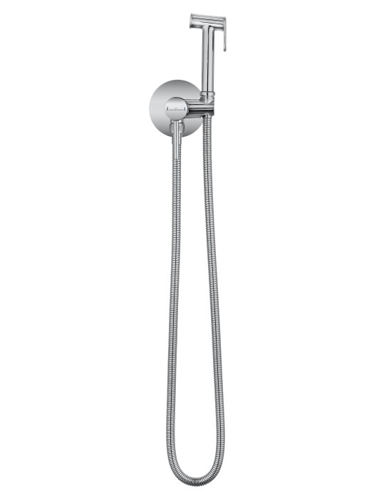 Смеситель с гигиеническим душем встраиваемый, Wonzon & Woghand Stick, WW-88829902-CR цвет: хром