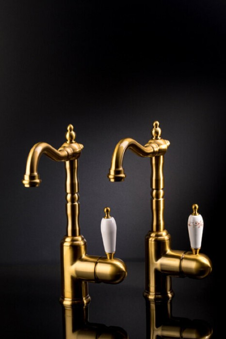 Смеситель для раковины, бронза, Medici Boheme 302