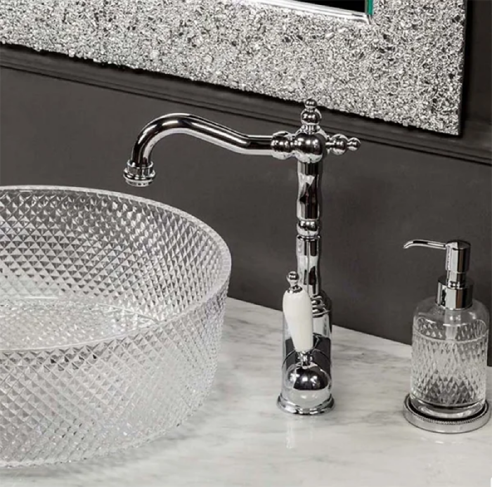 Смеситель для раковины, хром, Tradizionale Chromo Boheme 262