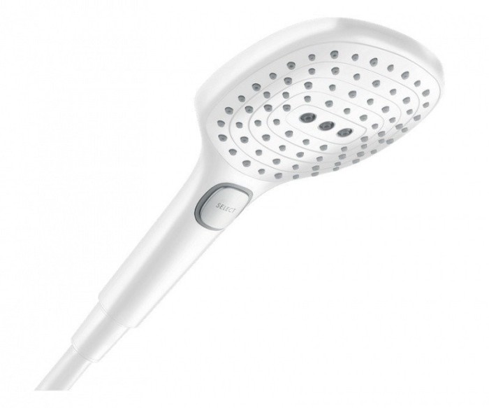Ручной душ Raindance Select E Hansgrohe, белый арт. 26520700