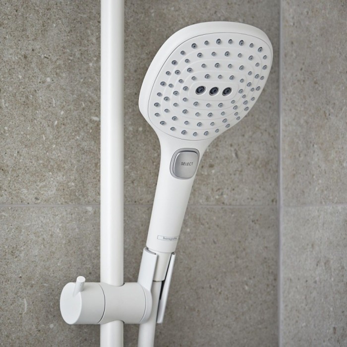Ручной душ Raindance Select E Hansgrohe, белый арт. 26520700