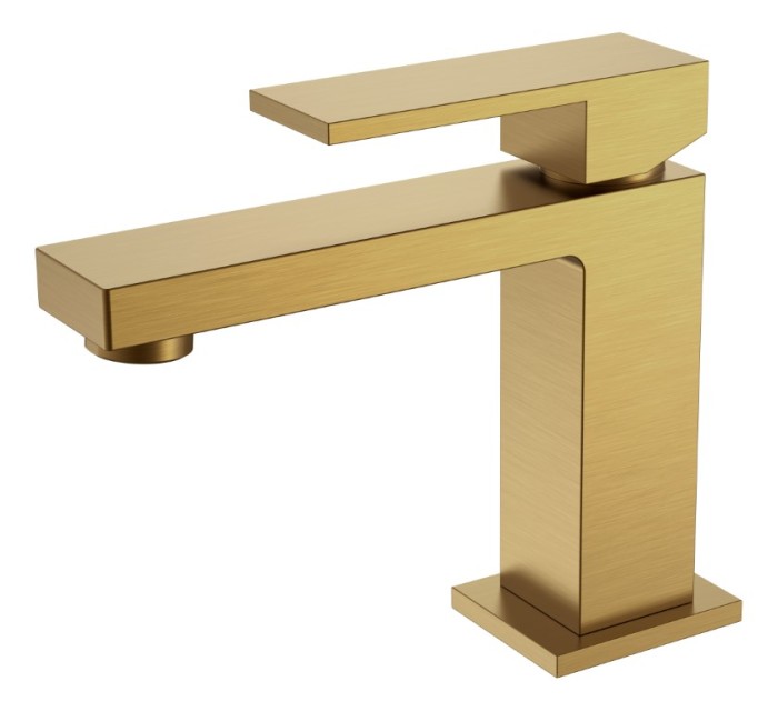 Смеситель для раковины, Bronze, Qubic Boheme 471-BR