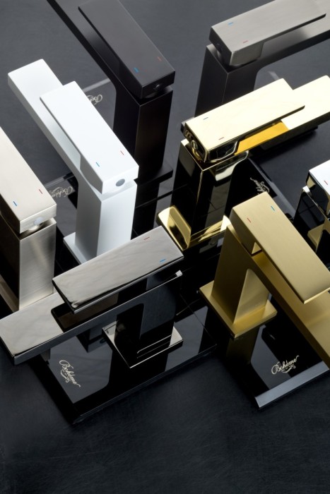 Смеситель для раковины, Bronze, Qubic Boheme 471-BR