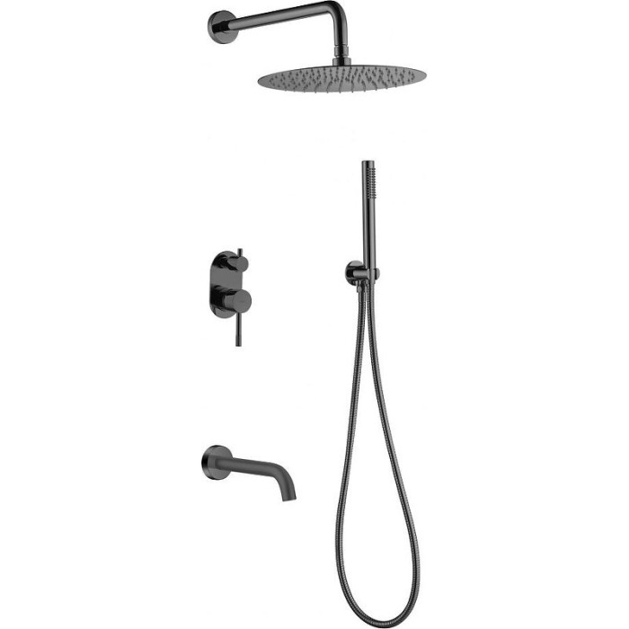 Душевая система, Shine Gun Metall, Uno Boheme 464-2-SGM
