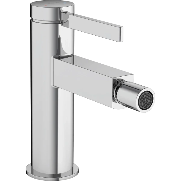 Смеситель для биде со сливным клапаном Push-Open, Hansgrohe Finoris, хром арт. 76200000