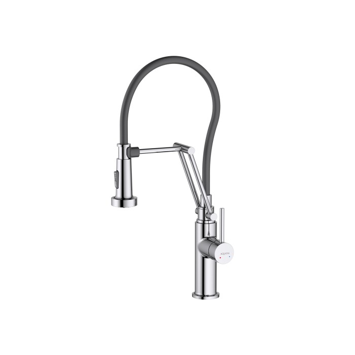 Смеситель для кухни 2 jet (профессиональный), Aquatek Европа, хром арт. AQ1388CR