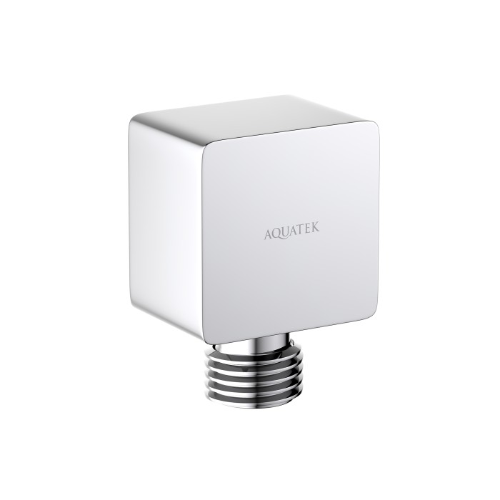 Шланговое подсоединение, Aquatek, хром арт. AQ2459CR