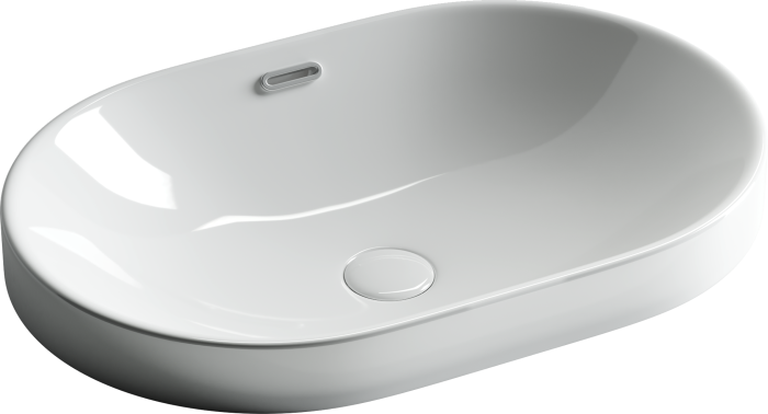 Встраиваемая сверху раковина Ceramicanova Element, белый арт. CN5020