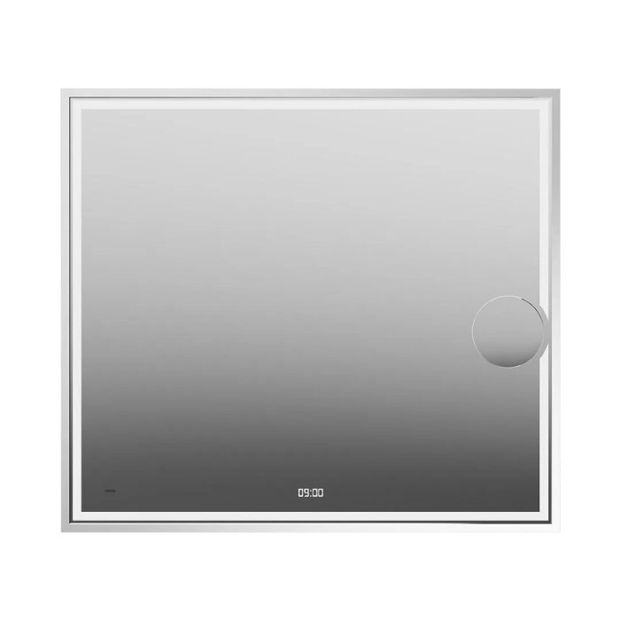 Зеркало c LED с макро линзой 800x900, с подсветкой, с функцией антизапотевание, Tecno Kerama Marazzi, - TE.mi.90.1