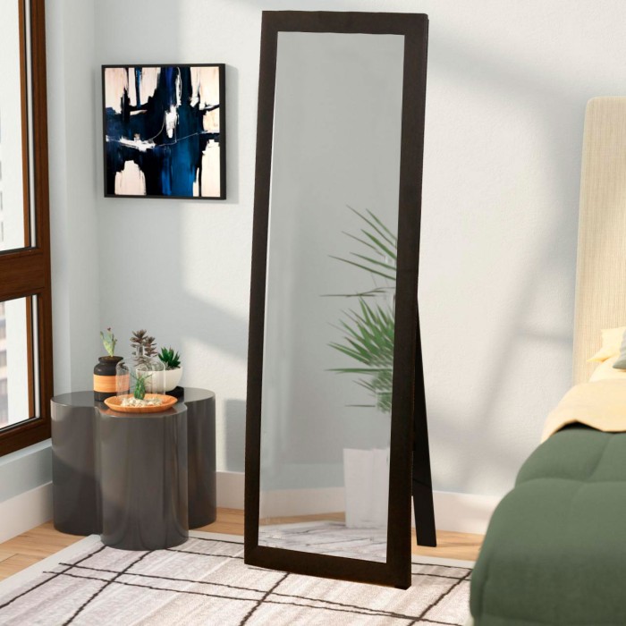 Зеркало 600х1500 напольное Венге, Azario Монреаль - ФР-00001409