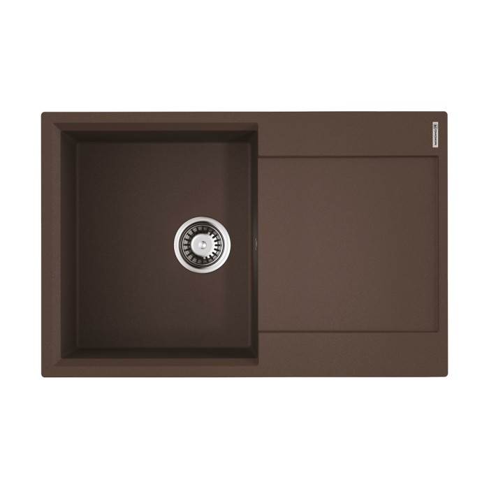 Кухонная мойка Omoikiri Daisen 78-DC Artgranit, цвет темный шоколад арт. 4993326