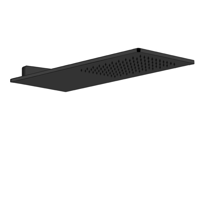 Верхний душ 550х200 мм., с креплением на стену, Gessi Rettangolo, black xl арт. 33095#299