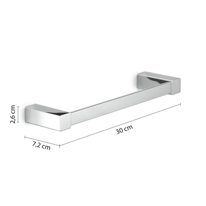 Полотенцедержатель, длина 30 см Spluga Gedy, SG21/30(13) цвет: хром