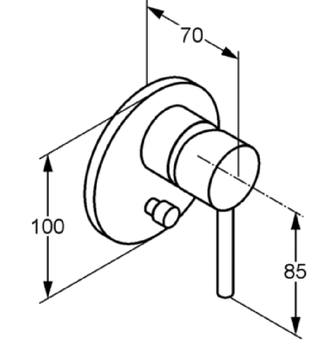 Душевой комплект со смесителем для душа, bozz Kludi, черный матовый - 387363976