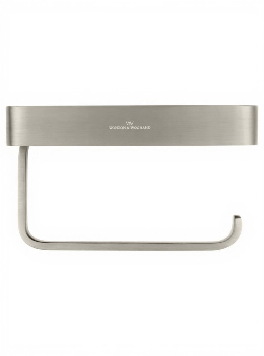 Держатель для туалетной бумаги с полкой, Wonzon & Woghand Graffity, WW-9366-BN цвет: никель