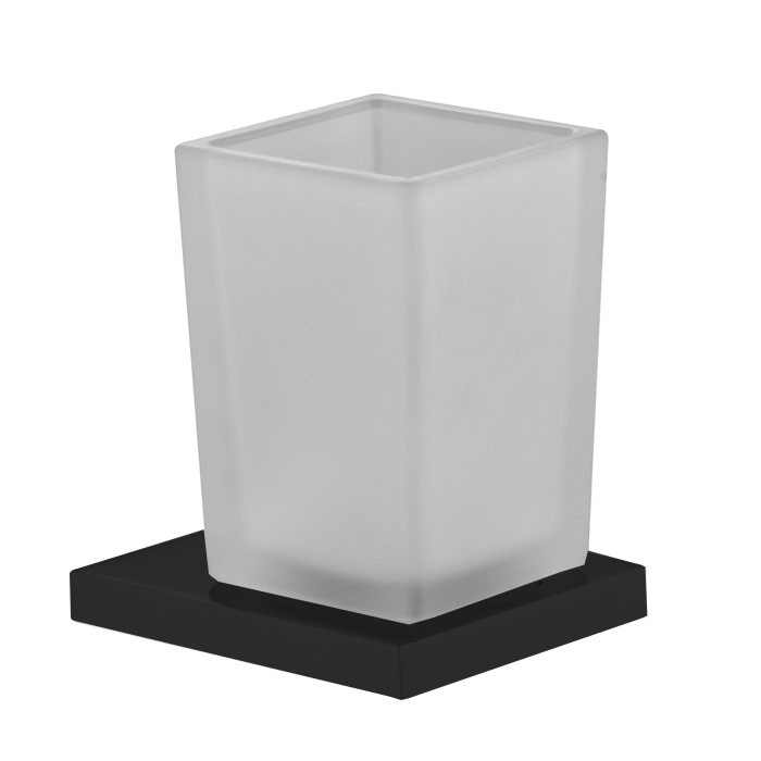 Fima Carlo Frattini Стакан, стекляный, подвесной, Accessori, F6023/1WNS цвет: черный