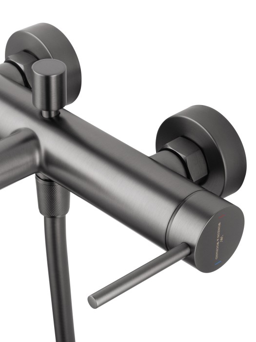 Смеситель для ванны с душем, Wonzon & Woghand Stick, WW-88639017-BGM цвет: графит