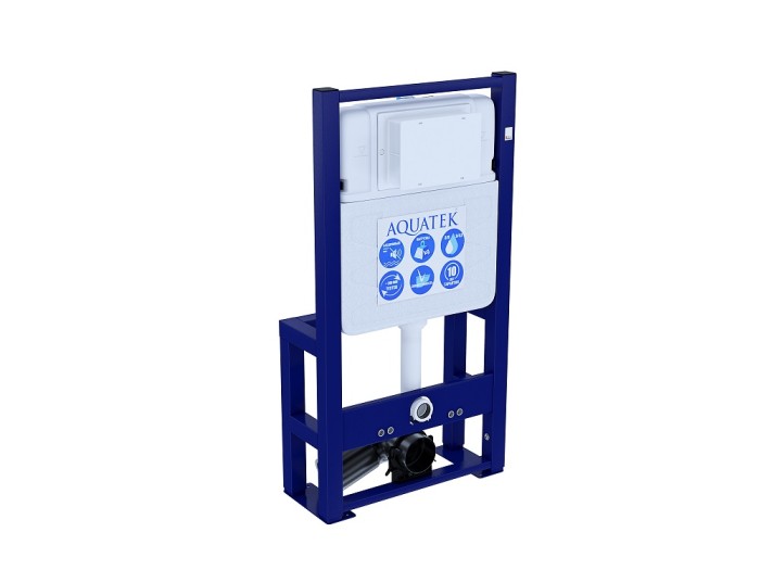 Инсталляция для подвесного унитаза отдельностоящая, усиленная Aquatek Aquatek арт. INS-0000016