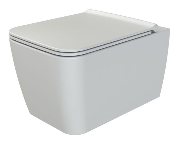 Подвесной унитаз с биде white, Boheme Zen - 967-2-WM