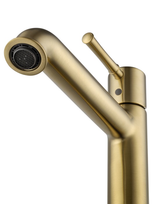 Смеситель для раковины высокий, Wonzon & Woghand Tor, WW-88019073-BG цвет: золото