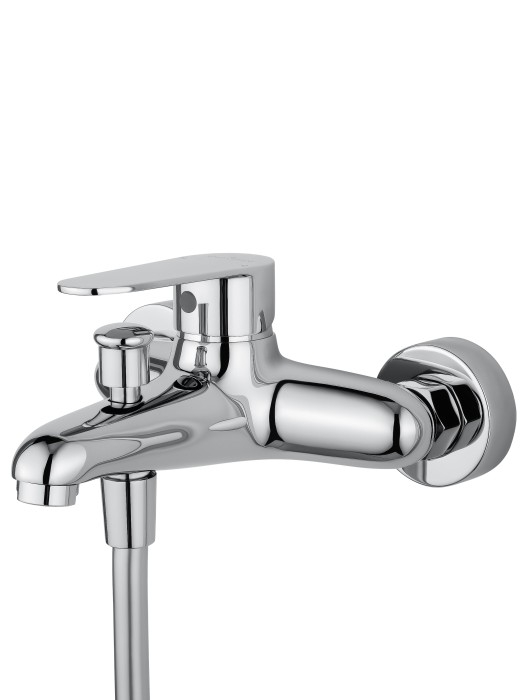 Смеситель для ванны с душевым гарнитуром, Wonzon & Woghand Alfa, WW-AE3205-CR цвет: хром