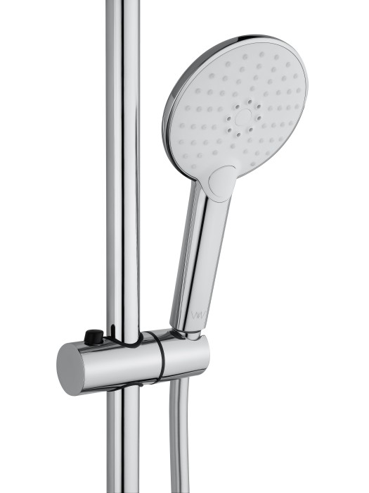 Смеситель для ванны с душевым гарнитуром, Wonzon & Woghand Alfa, WW-AE3205-CR цвет: хром