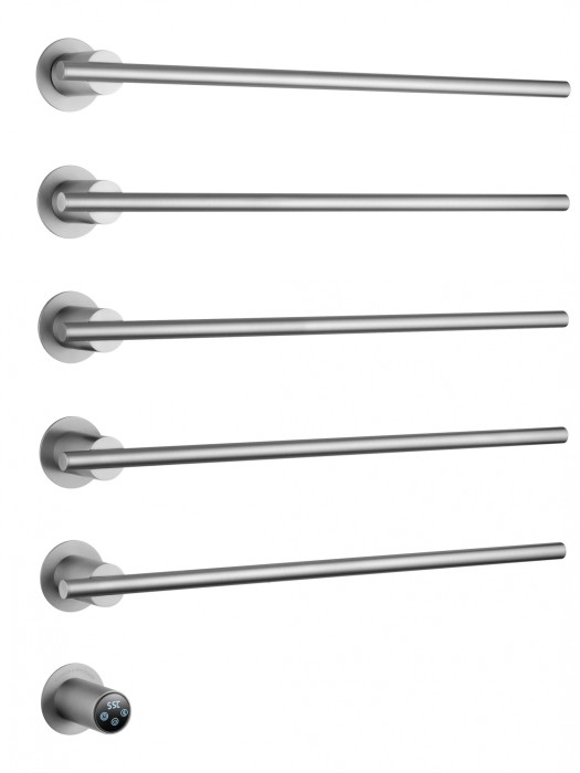 Полотенцесушитель электрический встраиваемый, Wonzon &amp; Woghand Dortmund, WW-A365-BR цвет: никель