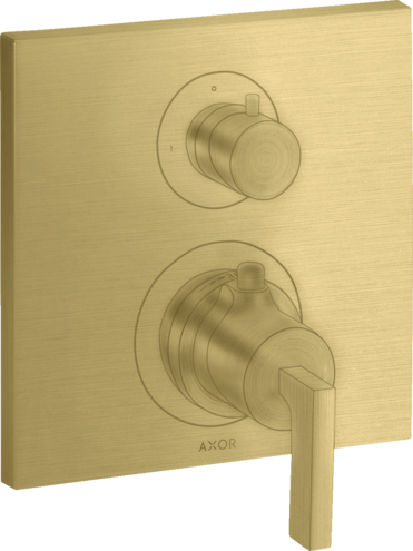 Термостат для душа Citterio Axor, шлифованная медь арт. 39720950