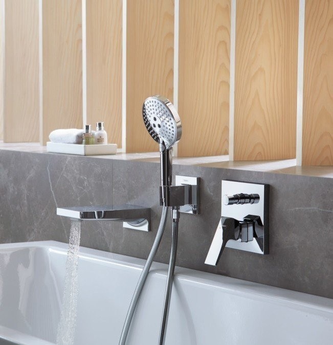 Душевой набор с держателем и шлангом 160см Raindance Select S Hansgrohe, белый, хром арт. 26721400