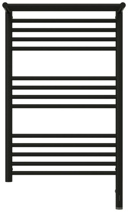 Сунержа Электрический полотенцесушитель 800x500, Богема 3.0 с 1 полкой, 31-5807-8050 цвет: матовый чёрный
