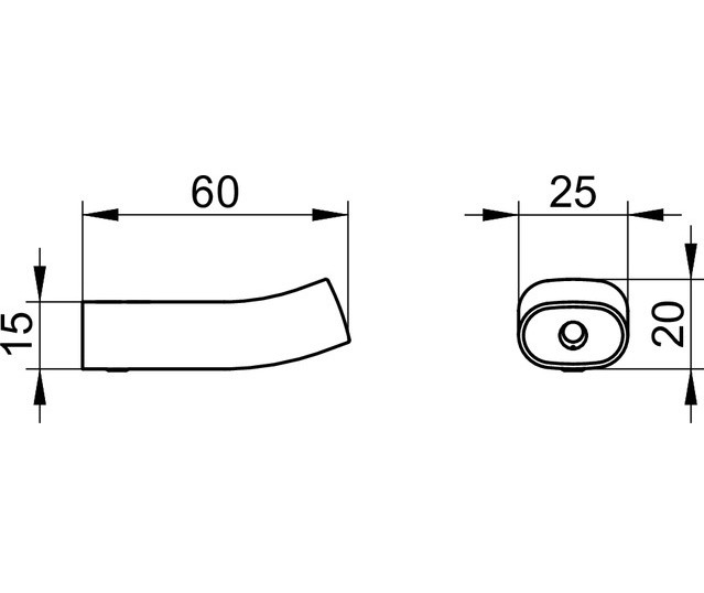Крючок Keuco Edition 400 бронза шлифованная