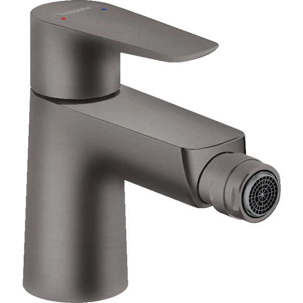 Смеситель для биде со сливным гарнитуром, Hansgrohe Talis E, черный арт. 71720340