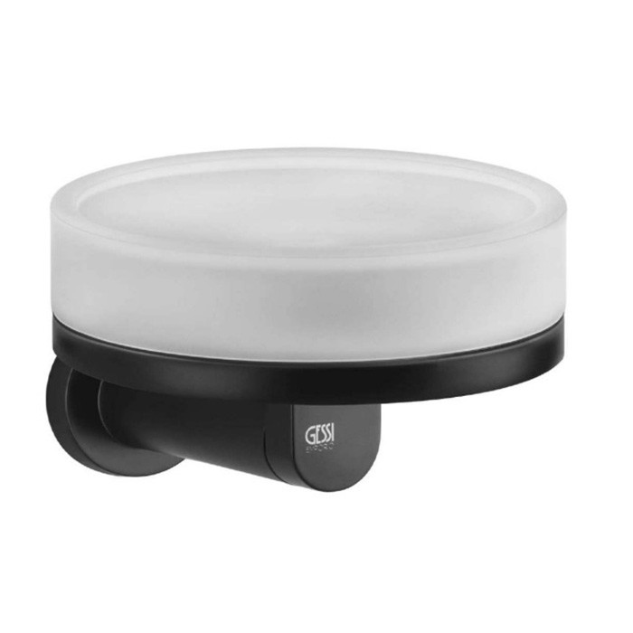 Мыльница, подвесная, сатинированное стекло, Gessi Emporio accessories, black xl арт. 38803#299