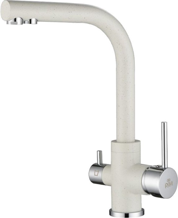 Смеситель для кухни  Paulmark ESSEN, белый - Es213011-331