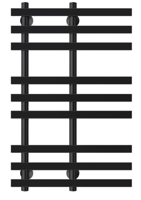 Полотенцесушитель электрический 80x20x70 Понтида 3 (черный матовый) Secado арт. 4673739240243