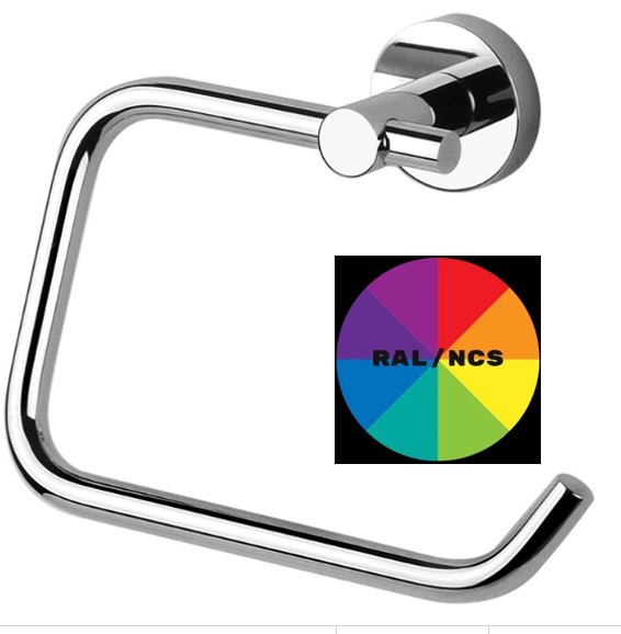 Держатель для туалетной бумаги, Giulini Moderna, RAL арт. RG0812CCRAL